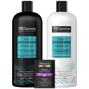 TRESemmé Anti-Breakage shampoo and conditioner